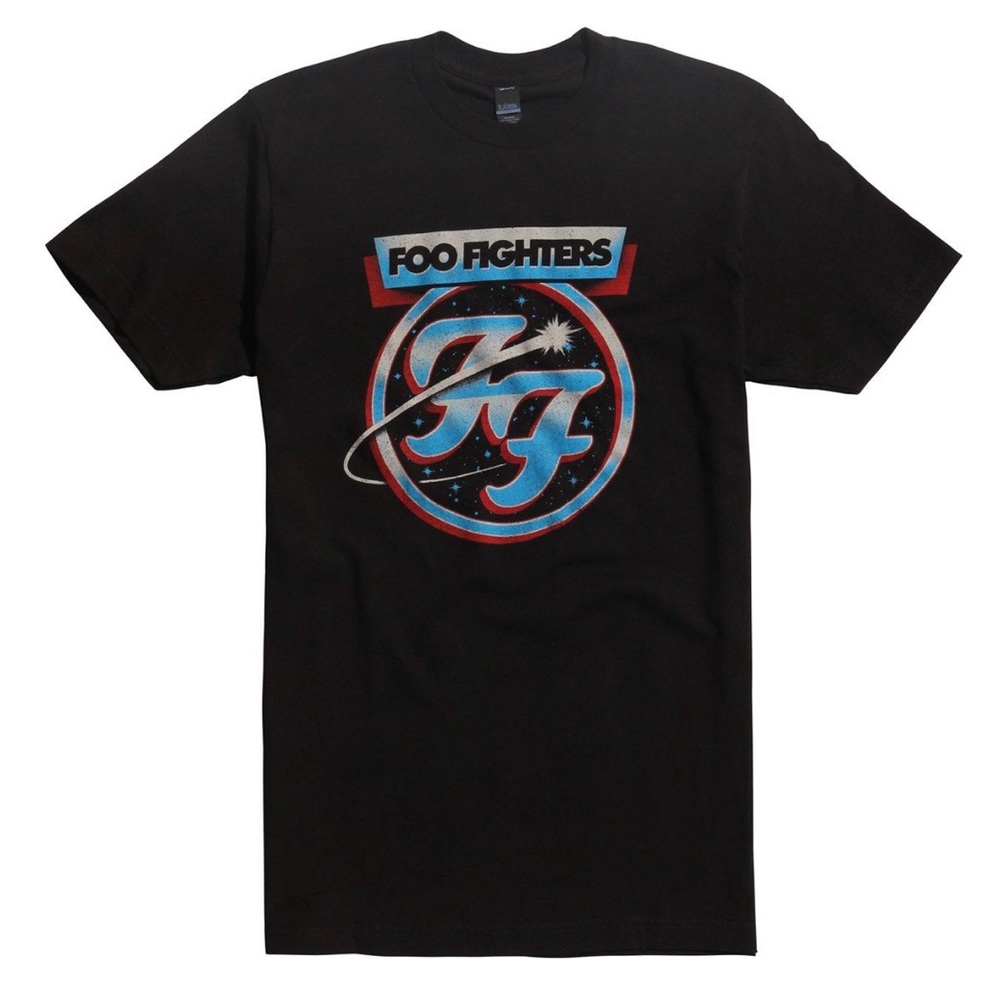 NWT Foo Fighters Comet Logo T-Shirt size Medium